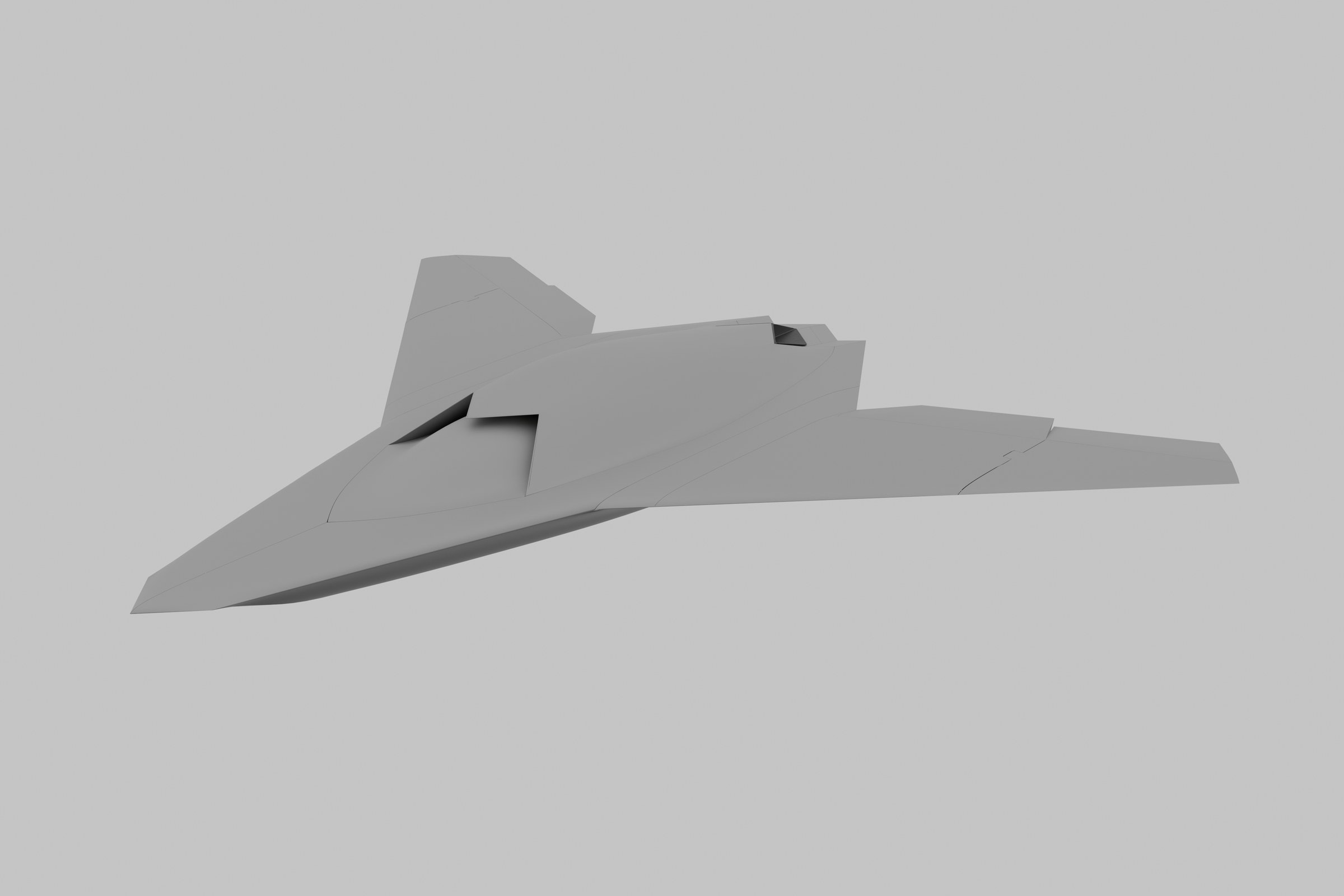 Specter airframe, clean configuration