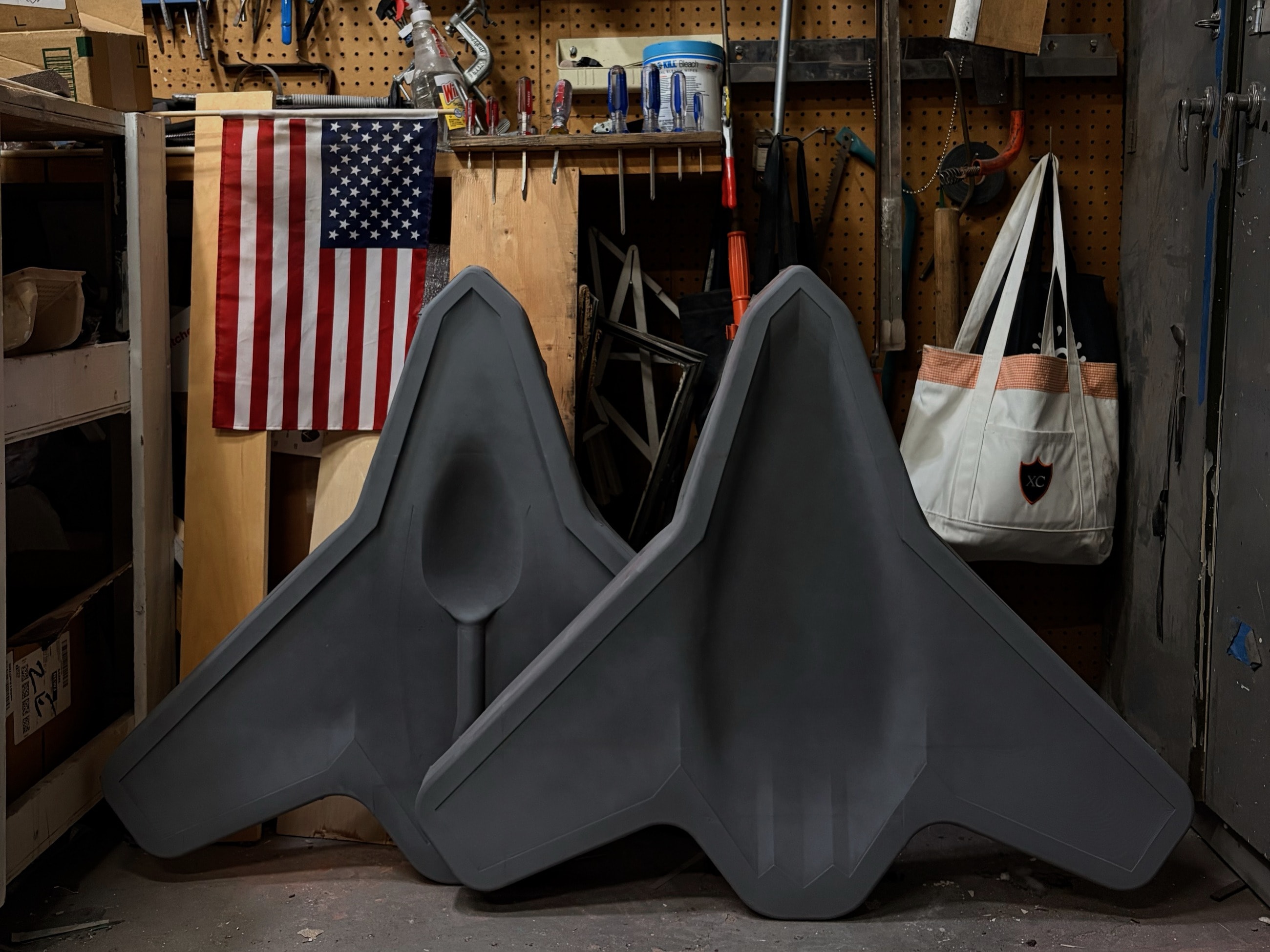 Specter composite tooling in the shop