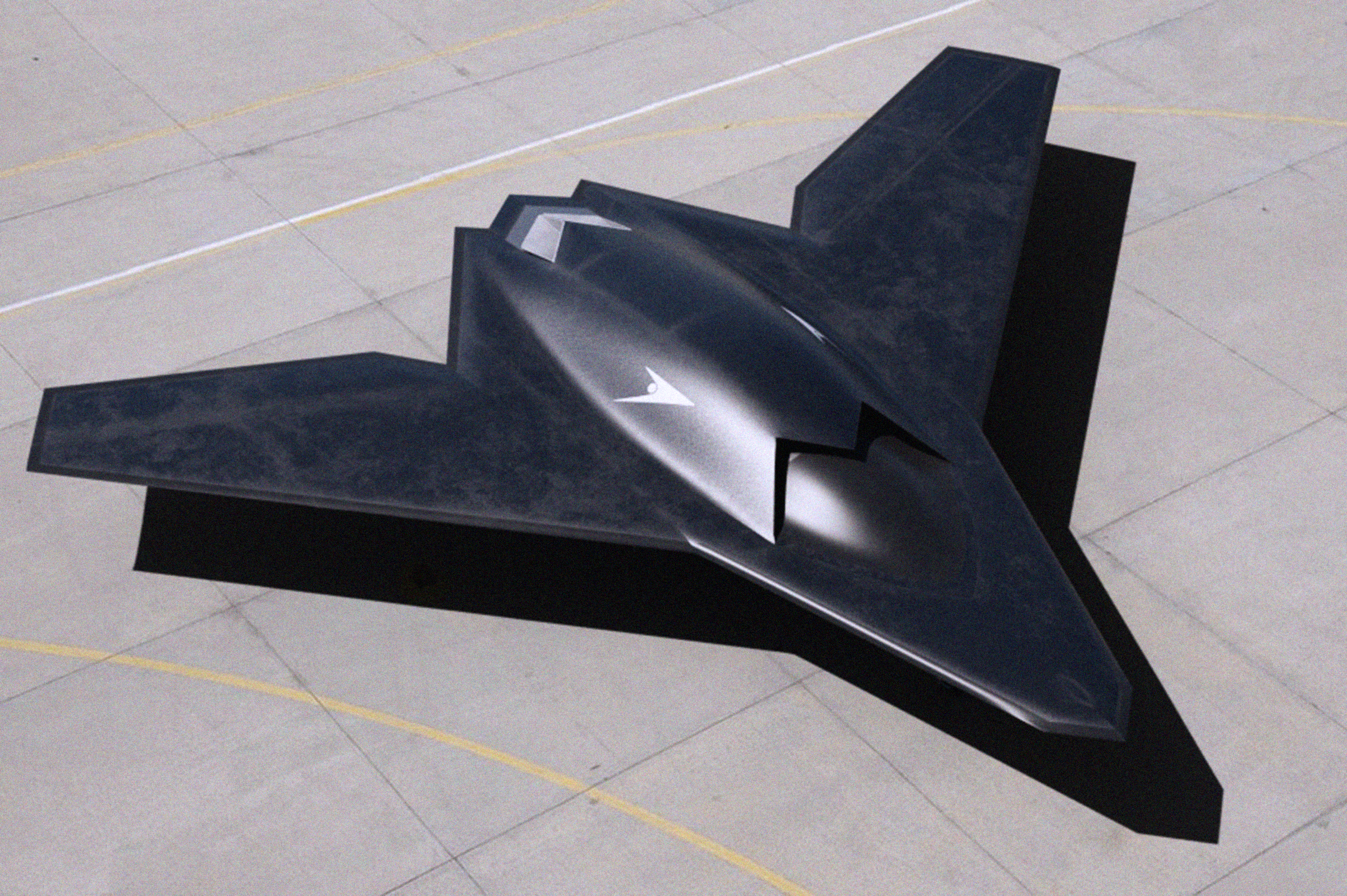 Specter airframe on deck